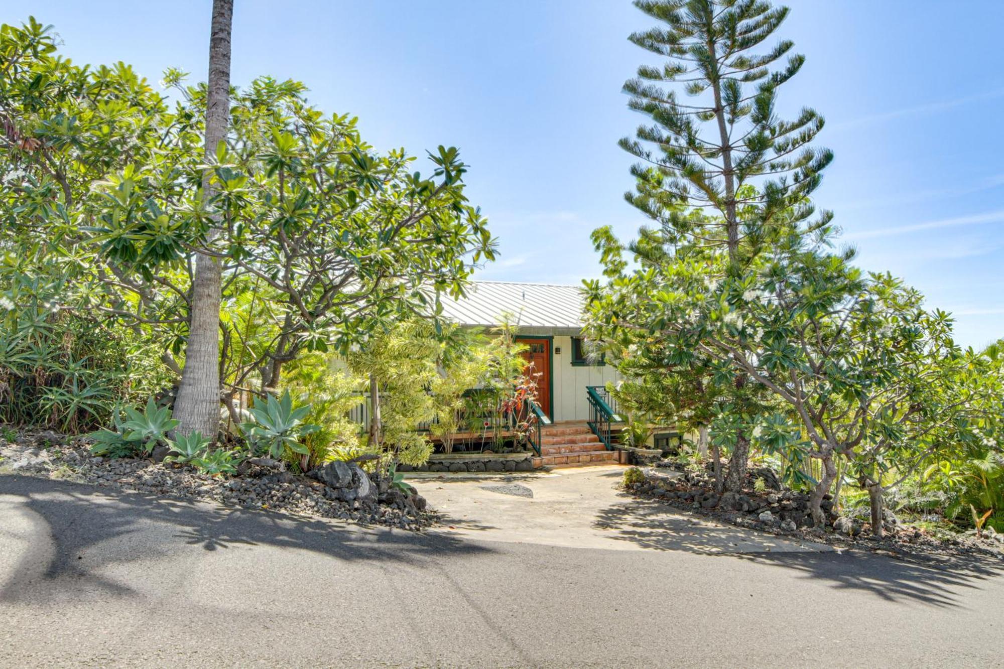 Ocean-View Bungalow Walk To Pebbles Beach! Hookena Zewnętrze zdjęcie